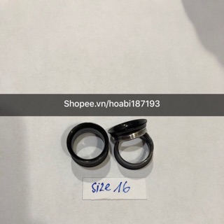 Đôi khuyên nong size 16 màu đen