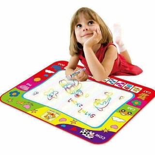 Thảm vẽ thàn kỳ tự xoá + 2 bút nước size 60x80cm