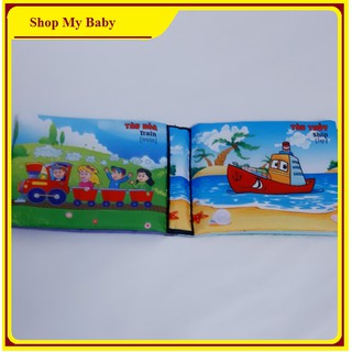 Combo 3 cuốn sách vải Pipo cho bé
