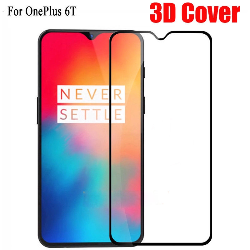 Miếng dán cường lực 3D/2.5D cho điện thoại Oneplus 6T