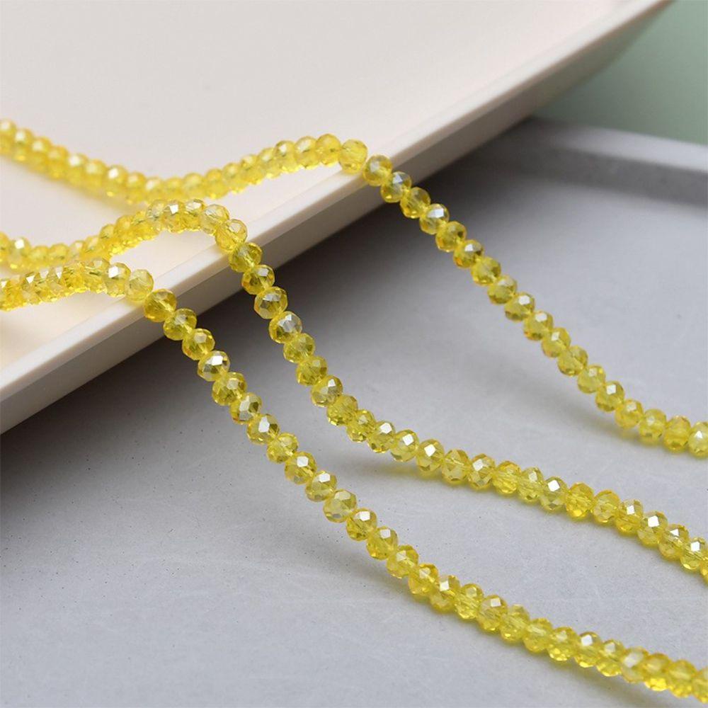 Vòng cổ Mặt Kính Có Lỗ Xỏ Hạt Làm Trang Sức Thủ Công DIY