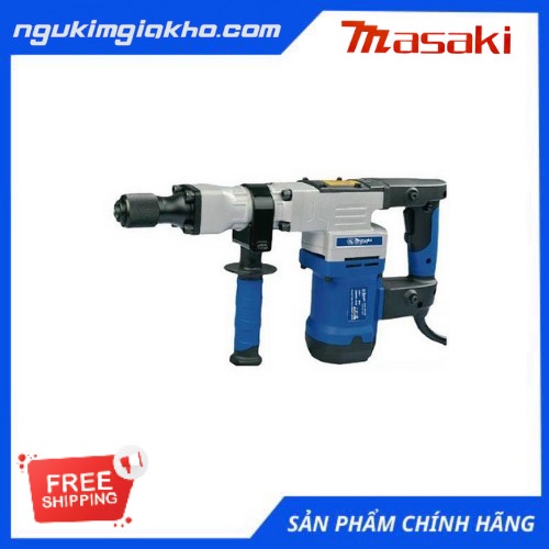 [MỚI] Máy Đục Bê Tông 17Ly MASAKI - MSK 0650, Công Suất 1280W, Tặng Kèm 2 Mũi Đục Cao Cấp