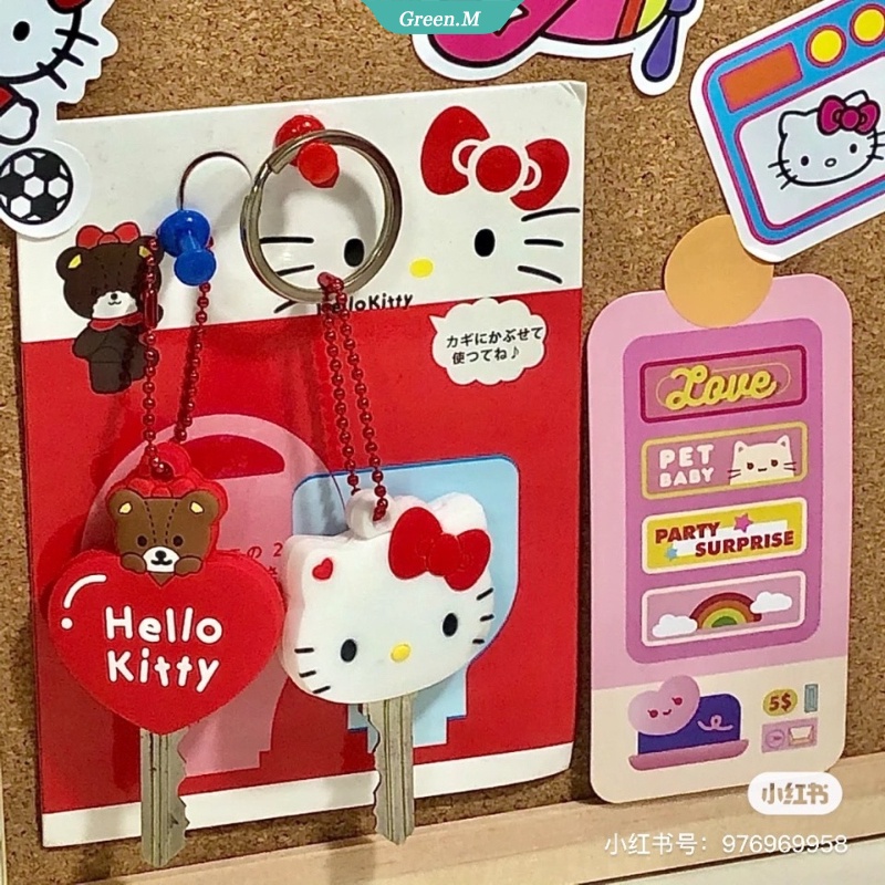 SANRIO Móc Khóa Hình Nhân Vật Hoạt Hình Đáng Yêu