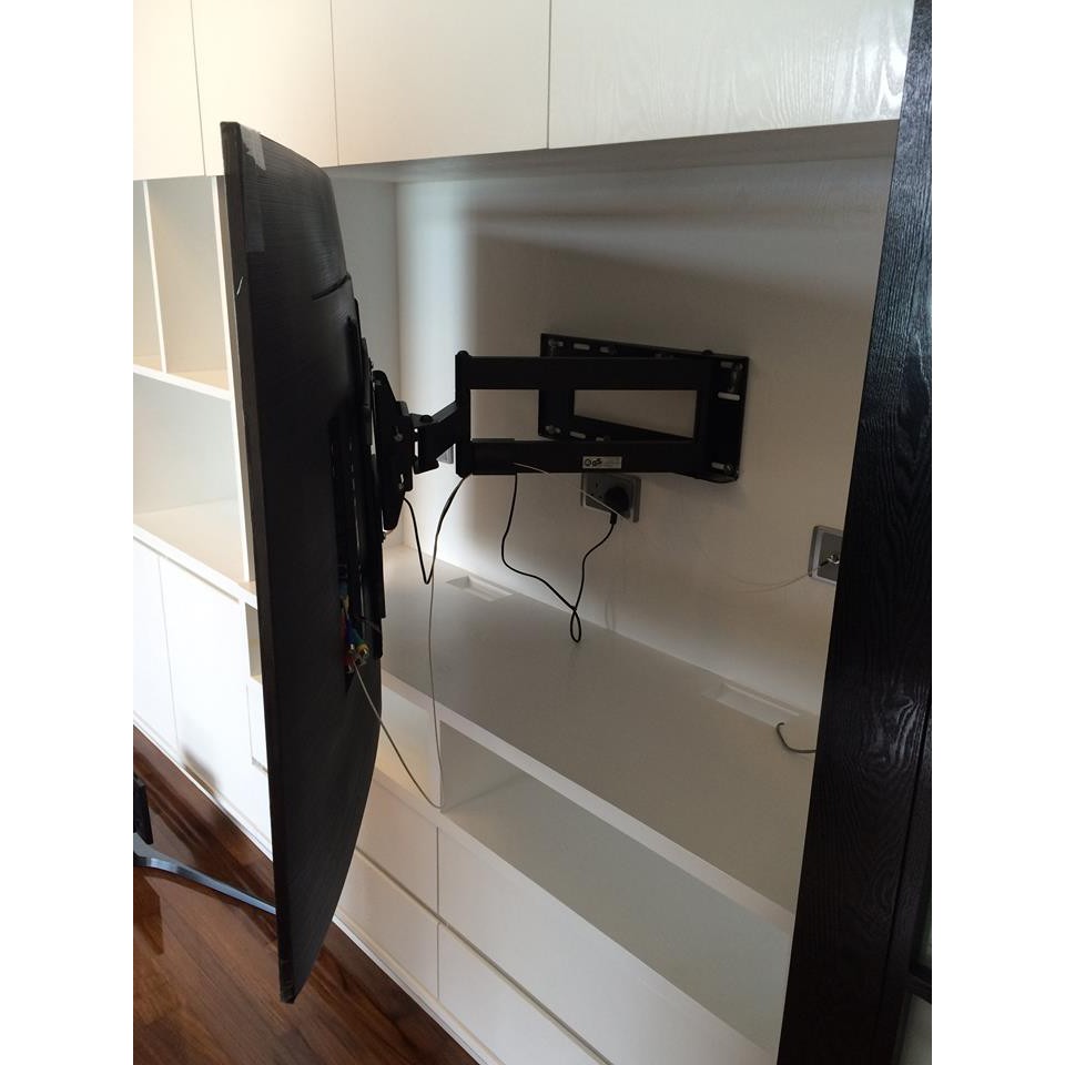 Giá treo tivi xoay vuông góc với tường NB-SP2 40-70 inch