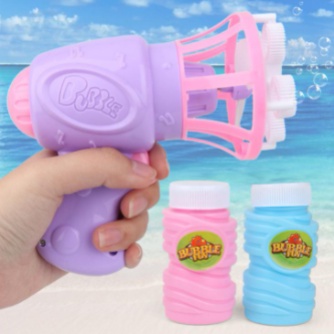 Đồ chơi quạt thổi bong bóng xà phòng có 2 chế độ bắn bong bóng