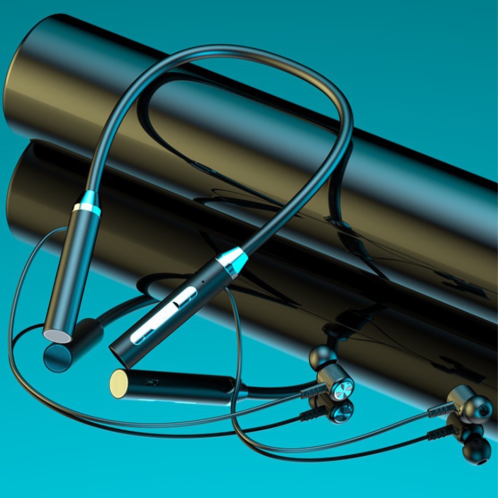 Tai nghe nhét tai VIRWIR bluetooth không dây có nam châm đeo cổ phong cách thể thao sành điệu