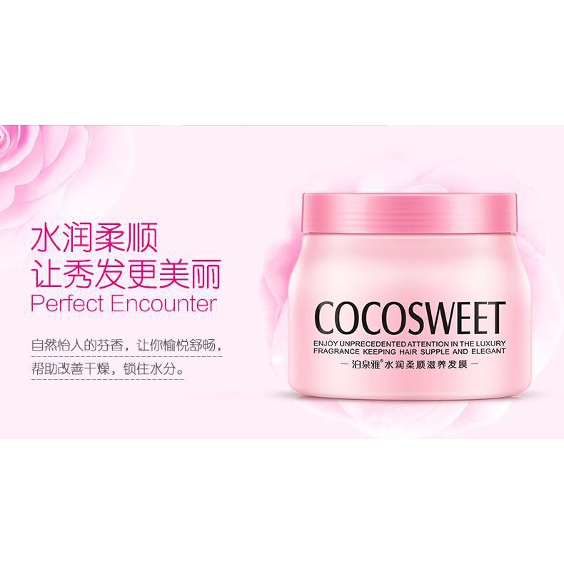 Kem Hấp - Ủ - Xả Phục Hồi Tóc hương nước hoa Bioaqua CoCoSweet Dạng Hũ 500 ml | BigBuy360 - bigbuy360.vn