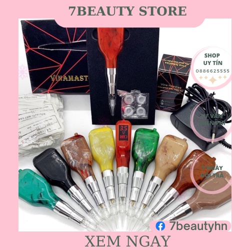 Máy Thần Thánh Tích điện Chỉnh Kim Chỉnh Số Cao Cấp Dùng Trong Phun Xăm Thẩm Mỹ
