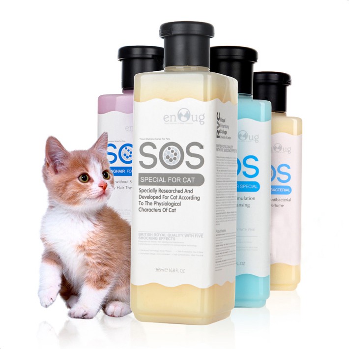 Sữa Tắm SOS Cat Dưỡng Lông Cho Mèo (530ml)