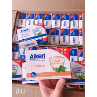 Xà Phòng Aiken Sạch Khuẩn Chiết Xuất Bạc Hà