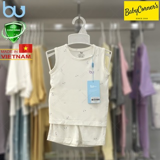 Bộ áo ba lỗ quần đùi bu baby cho bé