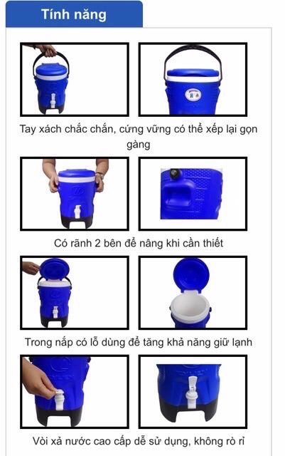 Bình đá nhựa Tý Liên