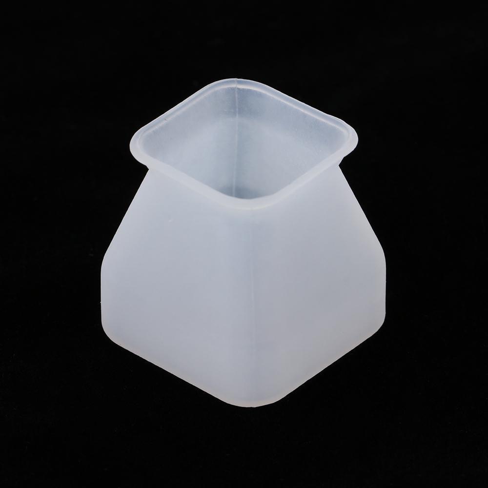 YNATURAL Nắp Chân Ghế Hình Vuông Màu Nâu Xám Trắng Mới