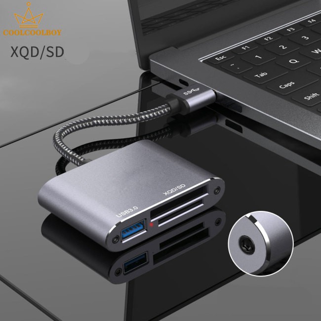 Đầu Đọc Thẻ Nhớ Đa Năng 3 Trong 1 Usb3.0 Sang Xqd / Sd / Usb3.0 | BigBuy360 - bigbuy360.vn
