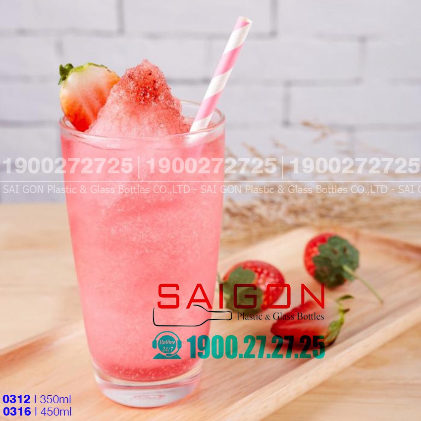 Ly Thủy Tinh Cao Cấp Bầu Cao 350ml , 450ml | Tùy Chọn Dung Tích , Nhập Khẩu Thái Lan | BigBuy360 - bigbuy360.vn