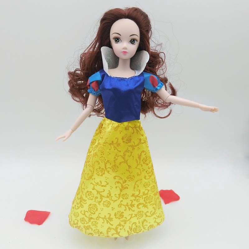 Thời Trang Đầm Công Chúa Bạch Tuyết Cho Búp Bê Barbie