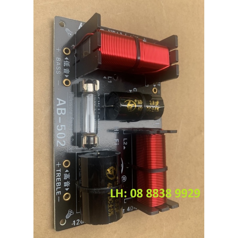 CẶP MẠCH PHÂN TẦN 2 LOA NHẬP KHẨU CAO CẤP AB-502 - FULL ĐƠN - GIÁ 2 MẠCH