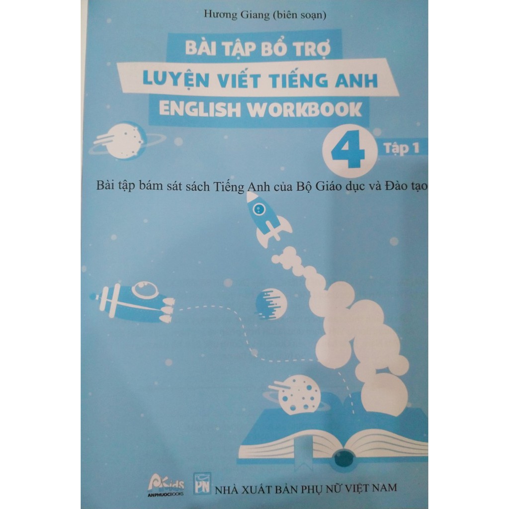 Sách - Bài tập bổ trợ luyện viết tiếng anh english workoob bài 4 tập 1