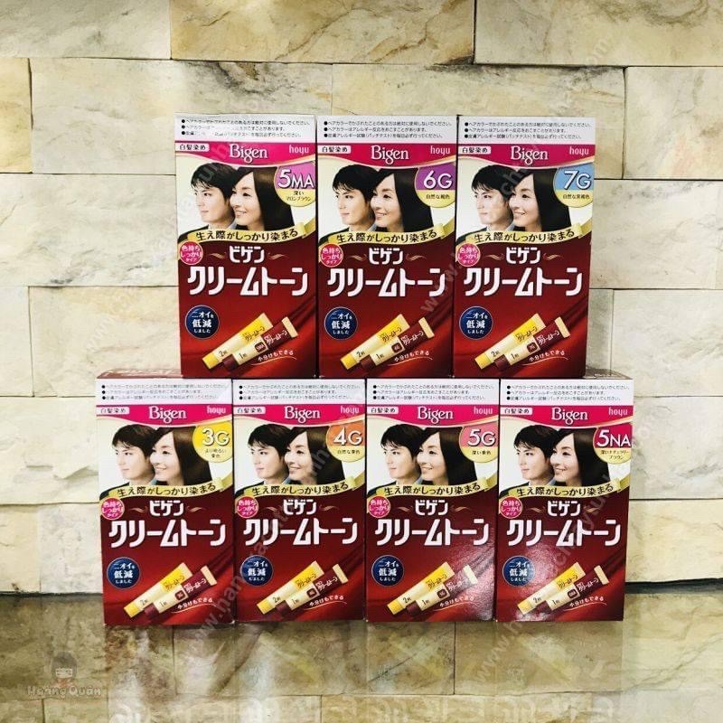 [Hàng _Nhật] Thuốc nhuộm tóc Bigen phủ bạc chuẩn nội địa Nhật Bản (bill - đủ màu) [Hàng-Chuẩn-Auth] [Mô-Mô-Shop]