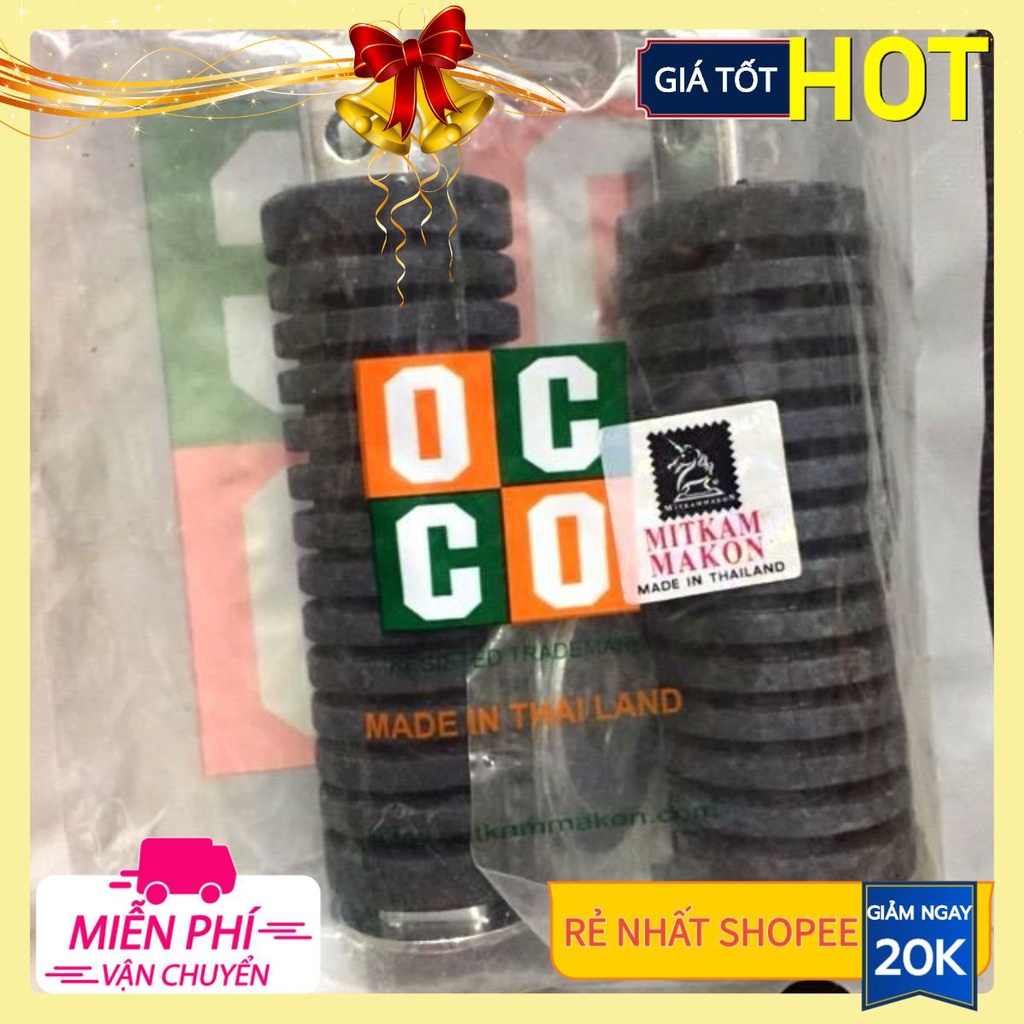 Gác chân Thái cho Dream, Cub 82, DD, WIN 100 (gập sau cao su xe máy Honda