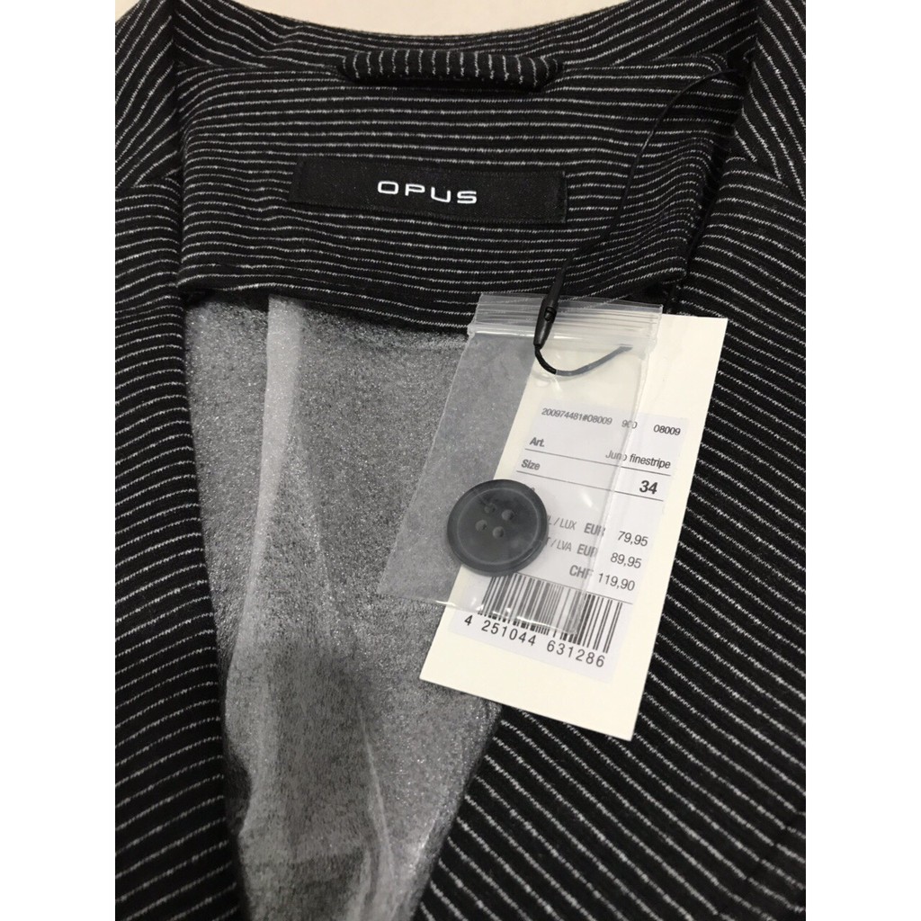 Áo khoác Opus Blazer Juno Finestripe