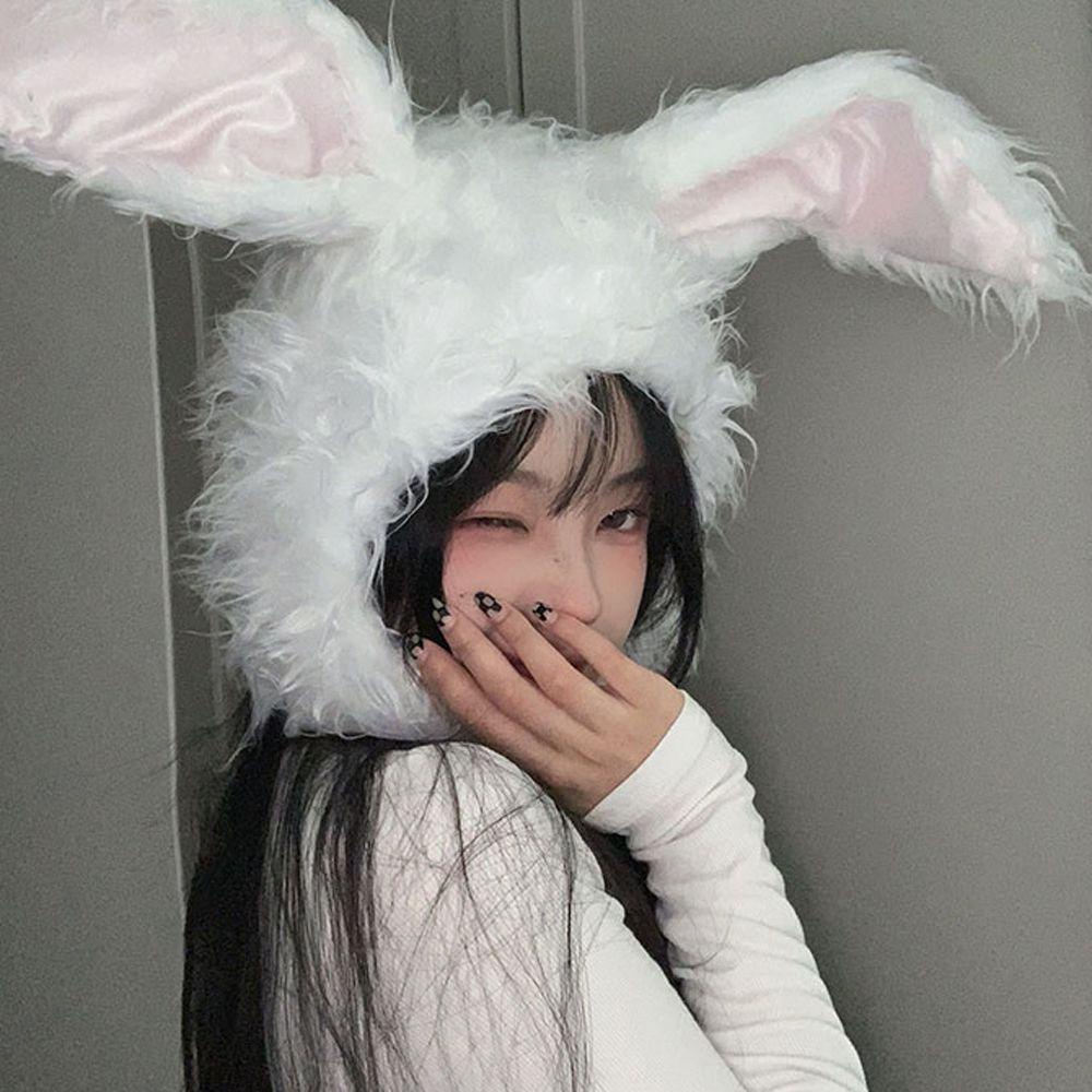 Mũ Tai Thỏ Hóa Trang Halloween Dễ Thương