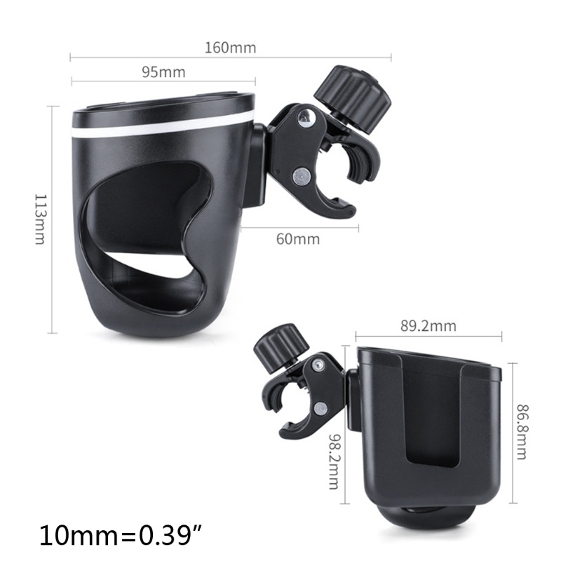 Giá Đỡ Ly Nước Gắn Xe Đạp Có Thể Xoay 360 Độ Tiện Dụng