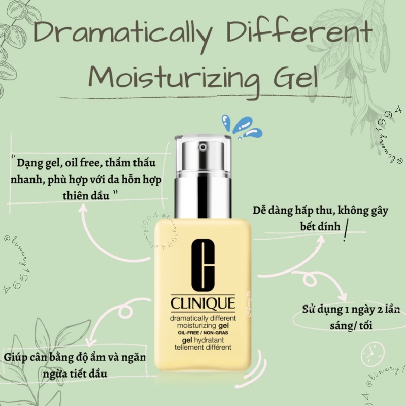 Gel Dưỡng Ẩm Clinique Dramatically Different - 125mL