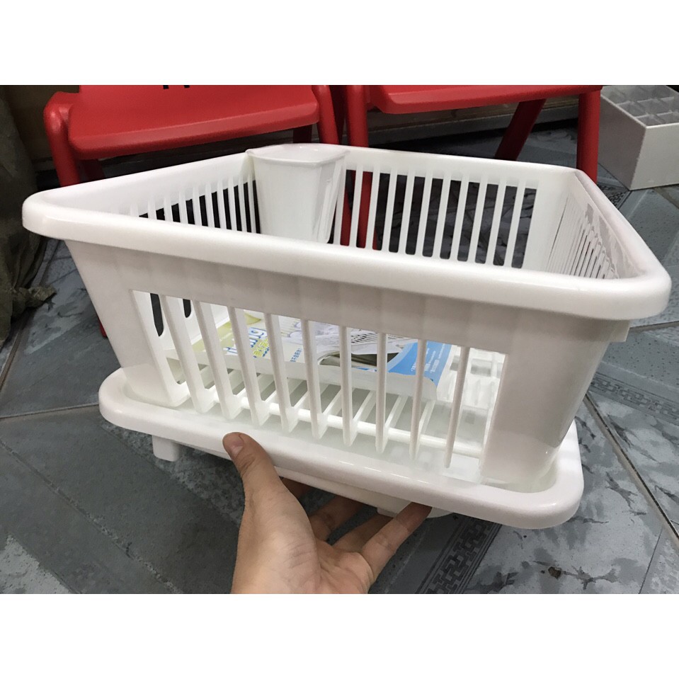 Rổ úp bát, rửa hoa quả có khay hứng nước - Sạch sẽ, tiện dụng | BigBuy360 - bigbuy360.vn