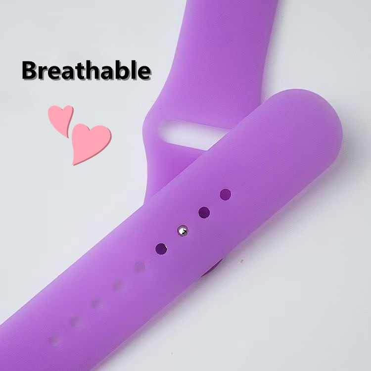 Dây silicone Thay Đổi Màu Dạ Quang Cho Đồng Hồ Thông Minh apple watch7 i watch23456 38mm 40mm 41mm 42mm 44mm 45mm