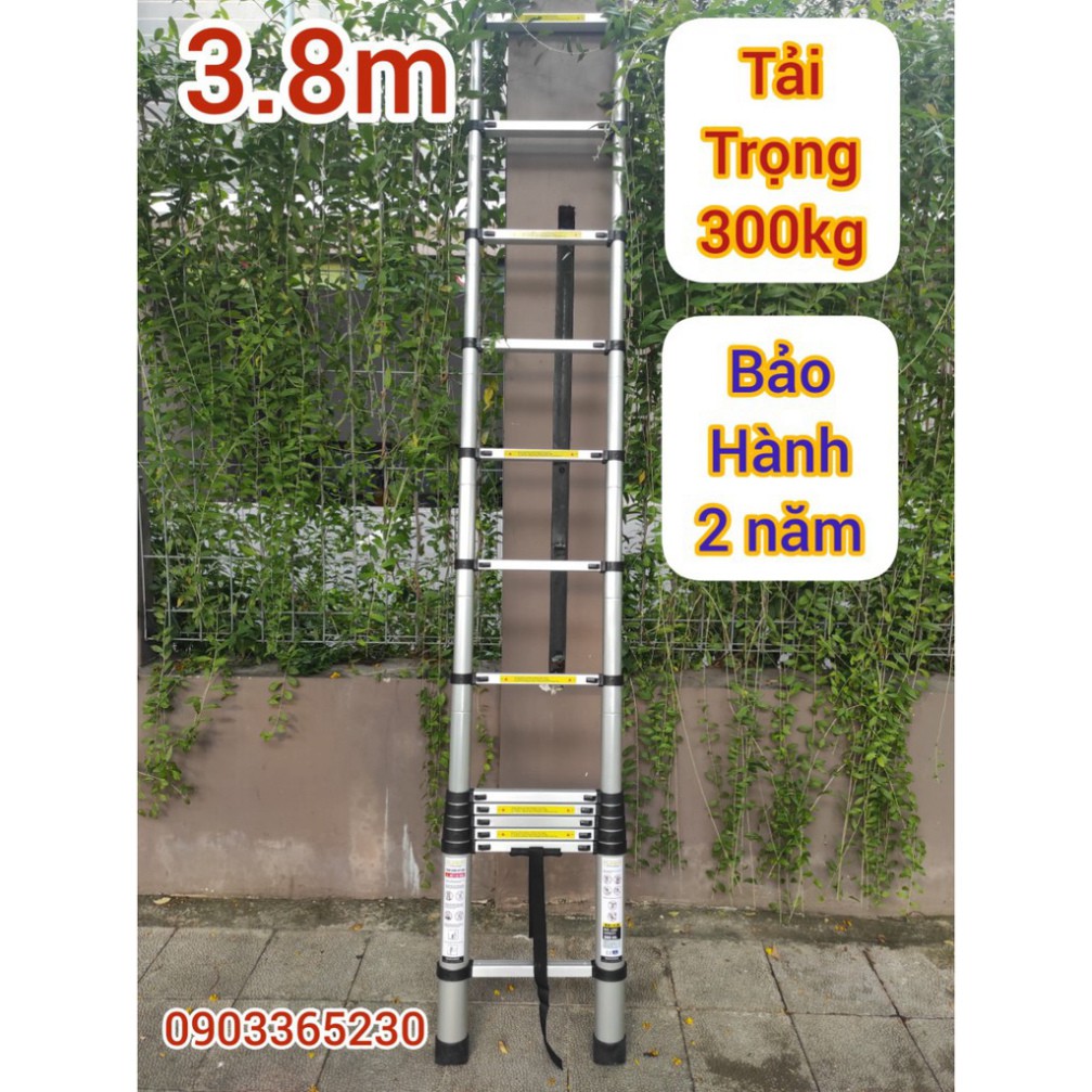 Thang nhôm rút SUMIKA SK 380 VẬN CHUYỂN SIÊU RẺ