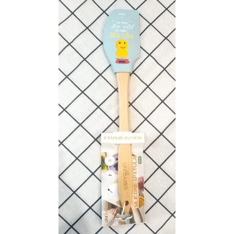 Spatula vét bột UNI đúc 32cm  ⚡ CAO CẤP ⚡ Spatula chuyên dụng để vét bột, trộn bột, kem