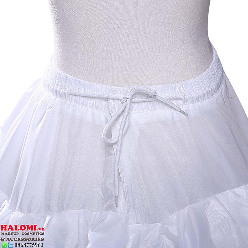 Tùng cô dâu váy xòe 4 tầng rộng 120cm phù hợp cho váy cỡ vừa và to khung dẻo dễ dàng gấp gọn