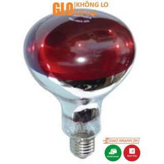 Bóng Đèn Hồng Ngoại Sưởi Úm Gia Cầm Gà Vịt 150w Đuôi E27
