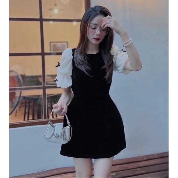 [SẴN/VIDEO] VÁY XÒE TRƠN TAY BỒNG DÁNG SUÔNG BABYDOLL