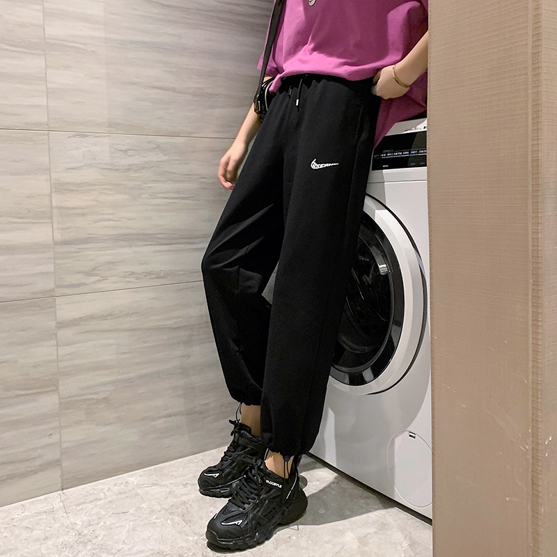 NRVP Quần Thể Thao Ống Rộng Phong Cách Thời Trang Hàn Quốc Dành Cho Nam Và Nữ