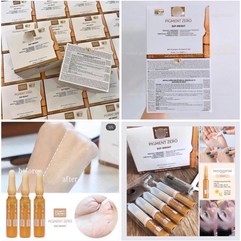 Tách Lẻ Tinh Chất Dưỡng Sáng Da Martiderm Dsp