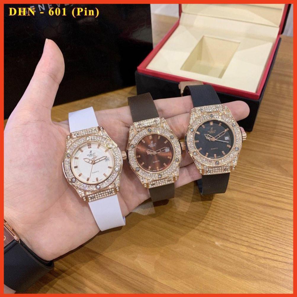 [Free Ship]  Đồng hồ nữ hublot đính đá sang trọng [Bảo hành 12 tháng] tặng hộp cao cấp - Hulo | BigBuy360 - bigbuy360.vn