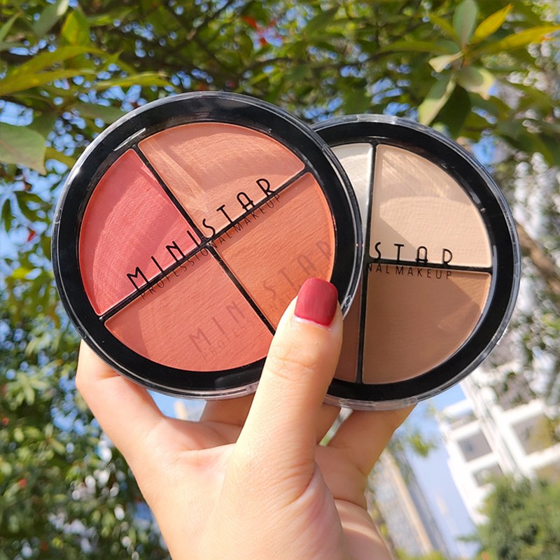 (Hàng Mới Về) Phấn Bắt Sáng Tạo Khối Ba Chiều Trang Điểm Chuyên Nghiệp | BigBuy360 - bigbuy360.vn