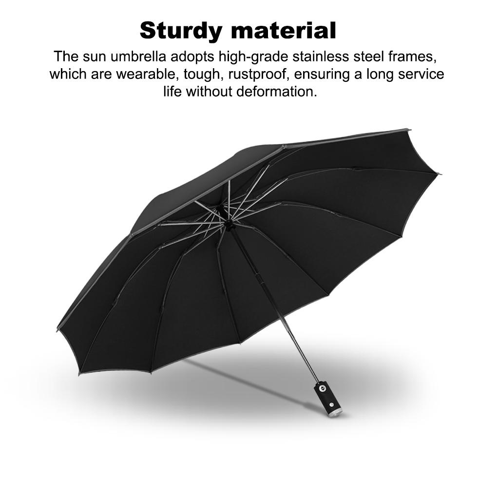 Dù Gấp Ba Khúc Tự Động Gọn Nhẹ Tiện Dụng