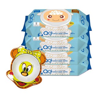 Khăn Ướt Agi  80 Tờ Hàn Quốc