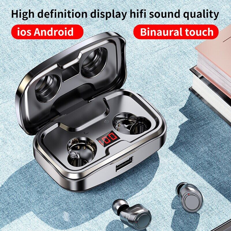Tai Nghe Nhét Tai x10 bluetooth 5.0 Không Dây Chống Ồn Có Micro Phong Cách Thể Thao Cho ip samsung realme oppo vivo
