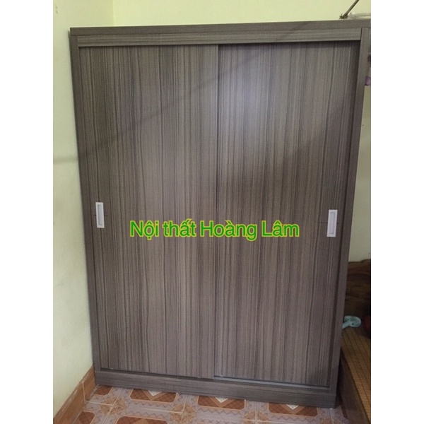 Tủ gỗ công nghiệp cánh lùa dài 120 cm