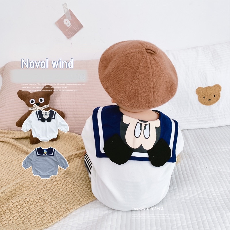 Body dài tay CẶP ĐÔI cho bé mã 52065