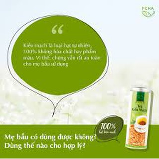 Trà kiều mạch FCHA (Tặng gói trà kiều mạch hương cà phê 90k)