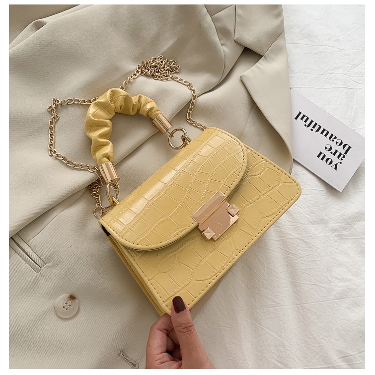 TÚI MINI NỮ, TÚI XÁCH ĐEO CHÉO THỜI TRANG DA PU VÂN RẮN TT 90 | BigBuy360 - bigbuy360.vn