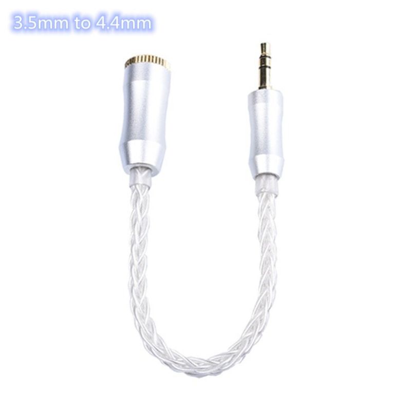 Cáp ChuyểN ĐổI Âm Thanh Trong SuốT Từ ĐầU CắM 3.5 / 2.5mm Sang Lỗ CắM 4.