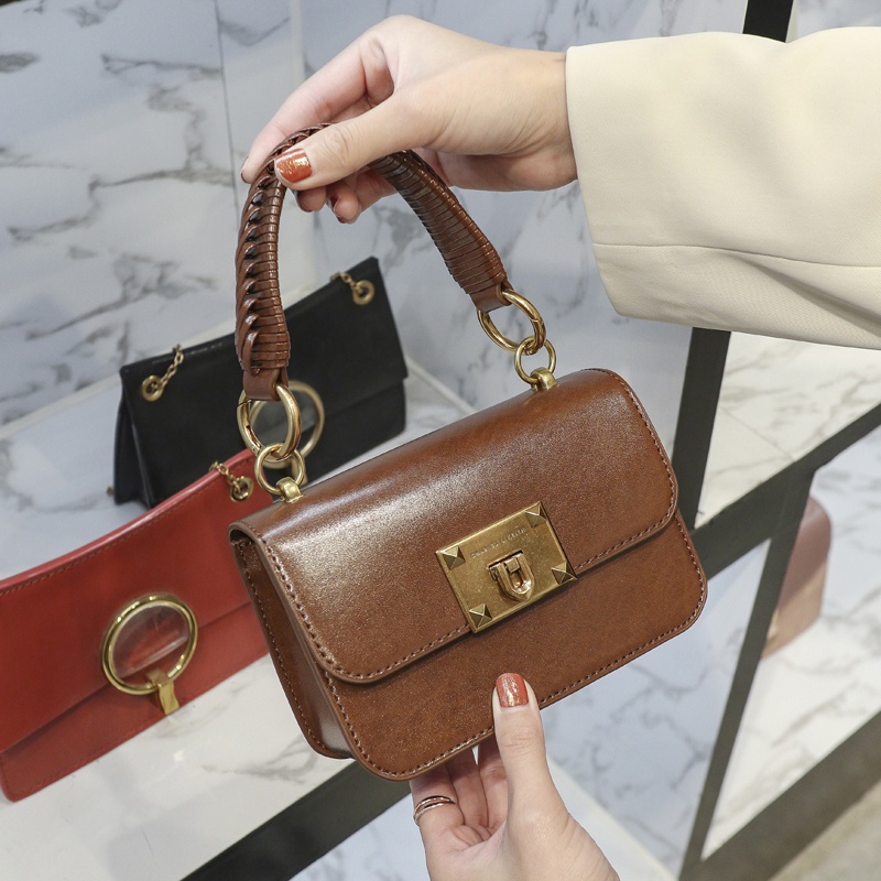 Túi Xách Nữ Phong Cách Mới 50781528 Túi Xách Đeo Vai Hình Vuông Cỡ Nhỏ Phong Cách Cổ Điển Thời Trang Cho Nữ