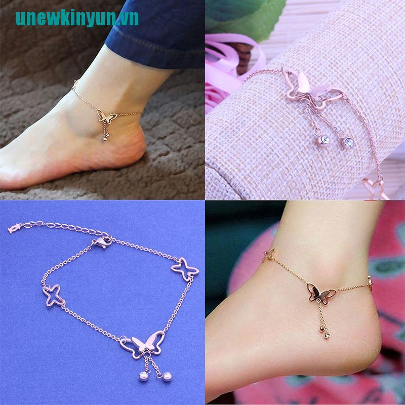 Y●Lắc Chân HợP Kim ĐíNh HìNh BướM Xinh XắN