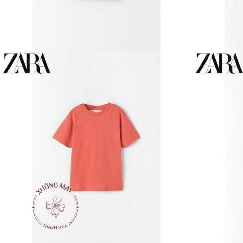 Áo zara thun cộc tay chất liệu cotton cao cấp thoáng mát